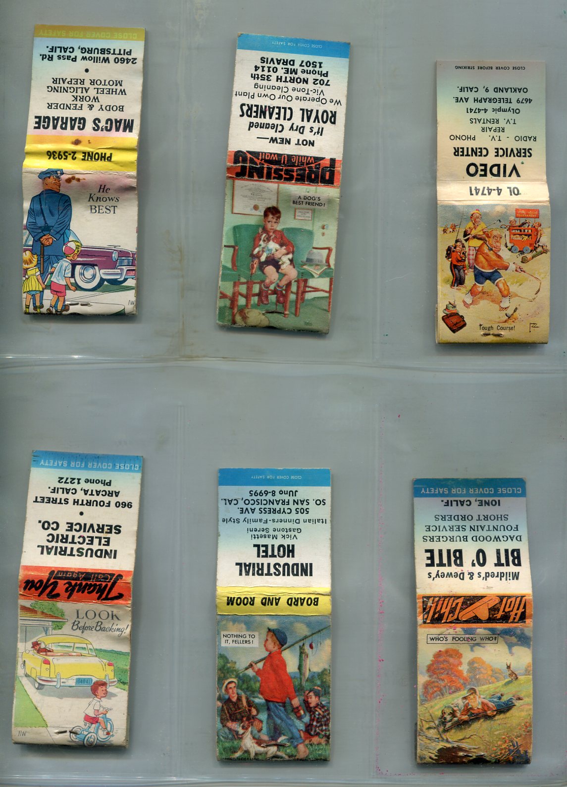 Lot Detail Vintage Matchbook Collection of 115 Different