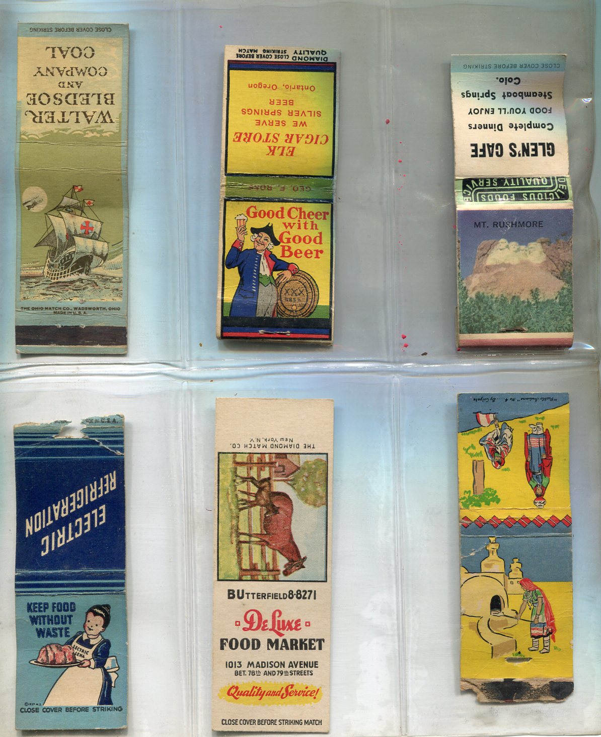 Lot Detail Vintage Matchbook Collection of 115 Different