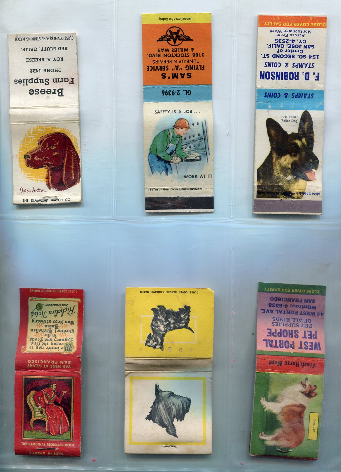 Lot Detail Vintage Matchbook Collection of 115 Different