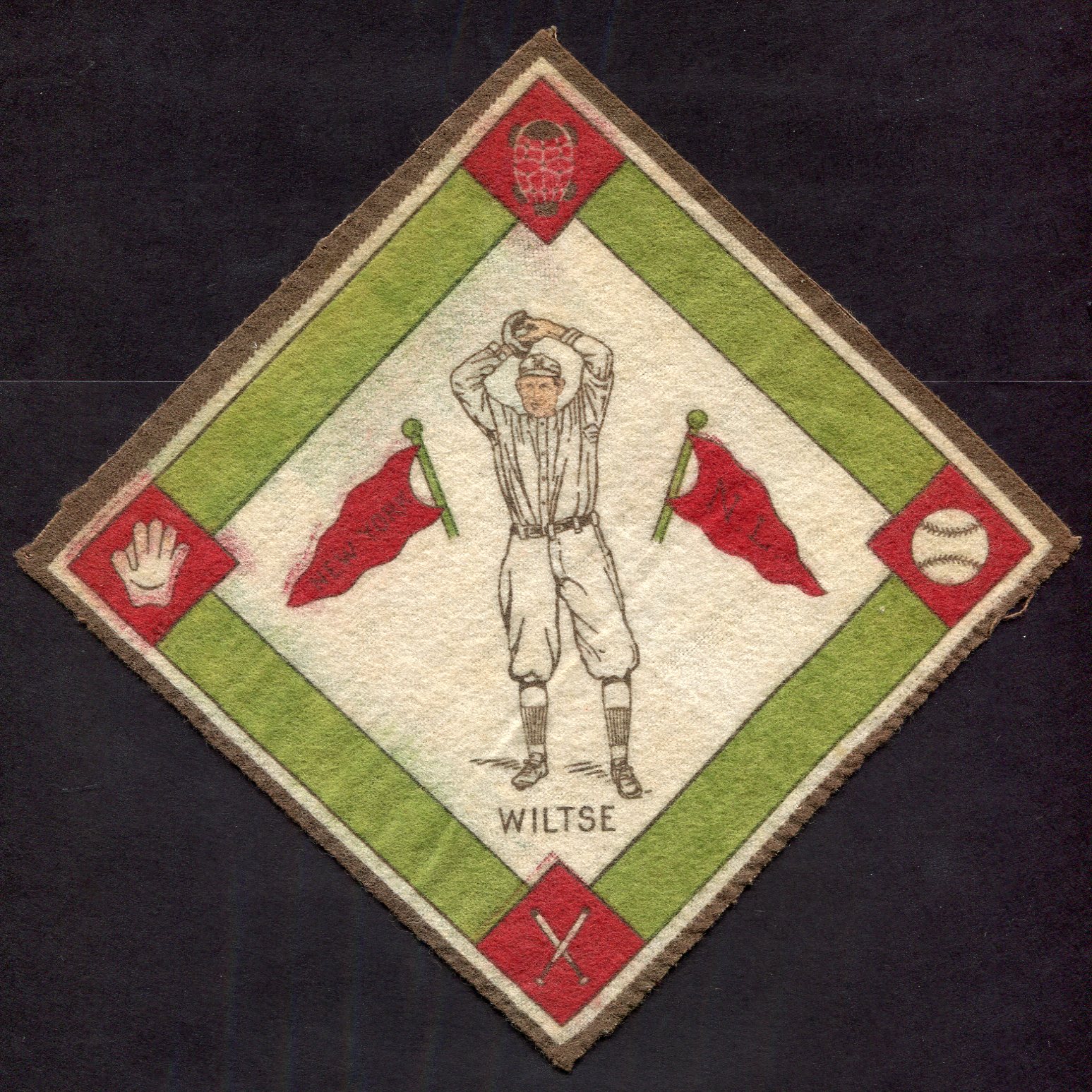 Lot Detail B18 Blanket Hooks Wiltse Green Basepaths EX