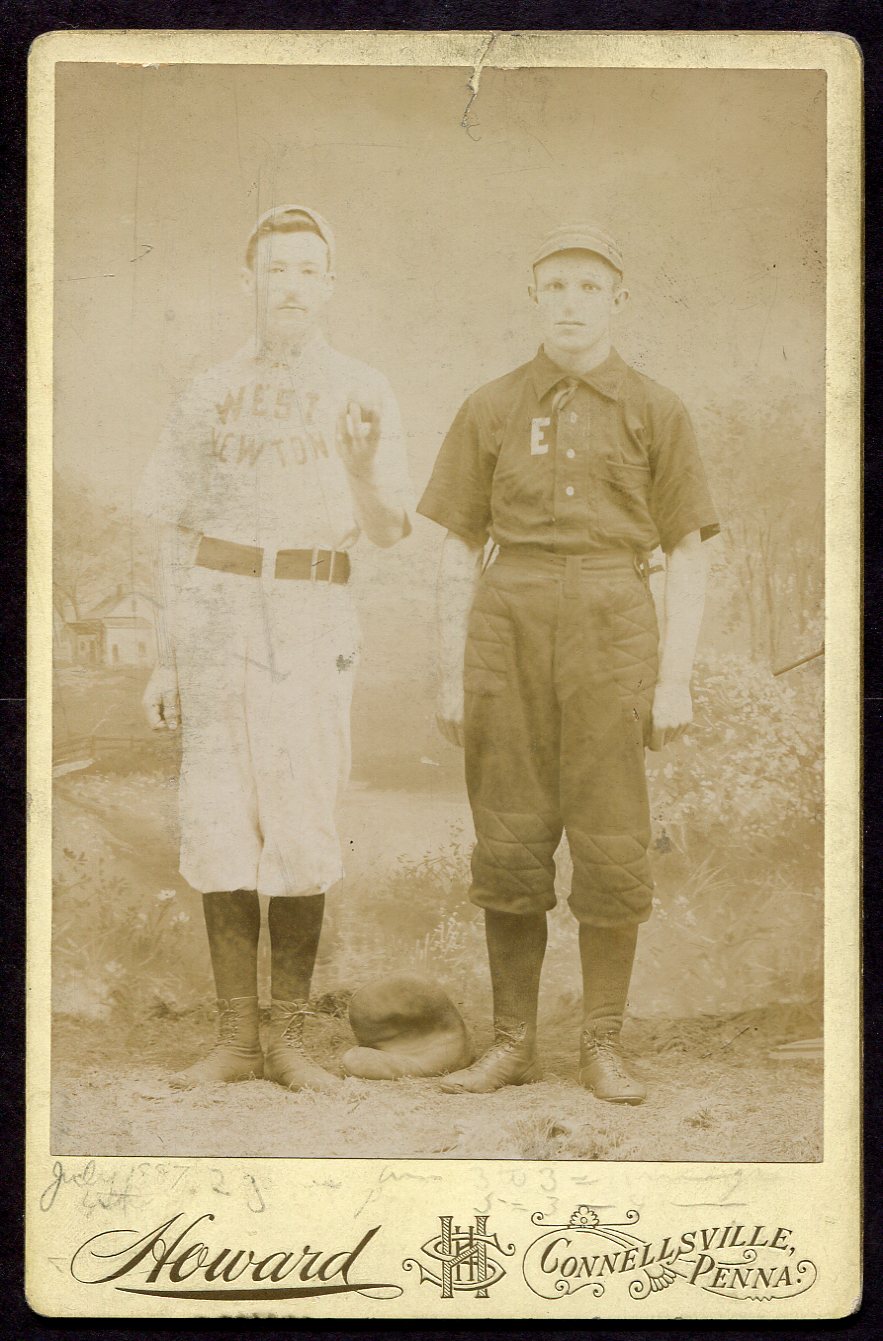 Lot Detail 1887 Connellsville Pennsylvania Baseball Players