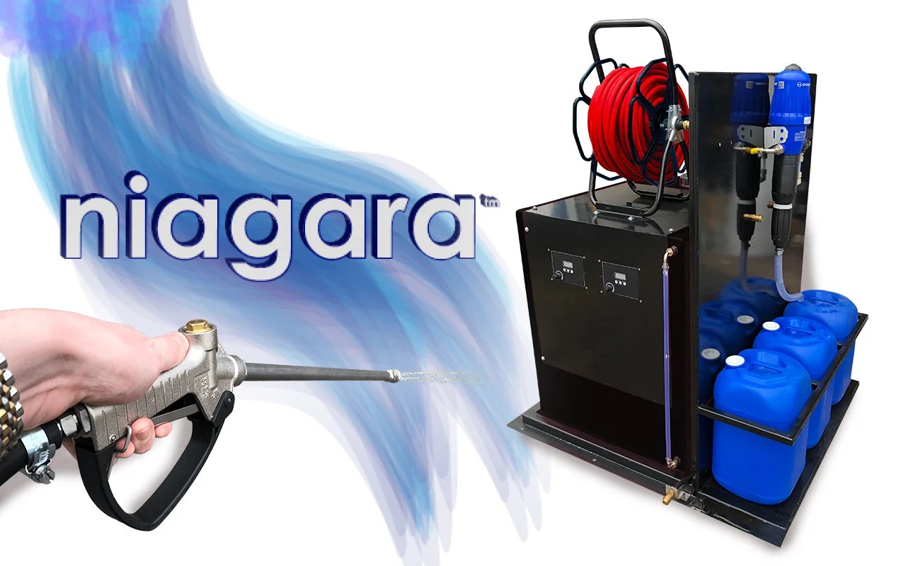 The Brodex niagara™ Softwash System Learn More