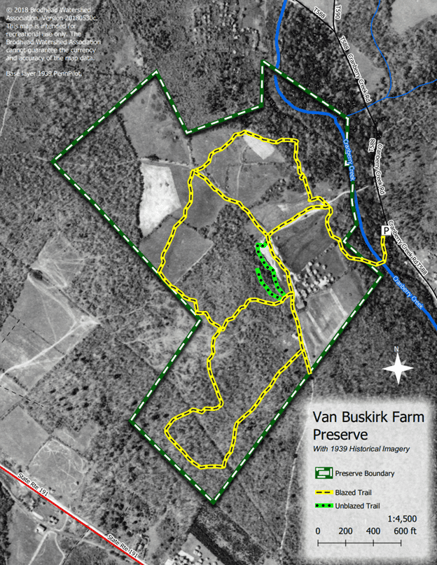 Hike at Van Buskirk Preserve Brodhead Watershed Association