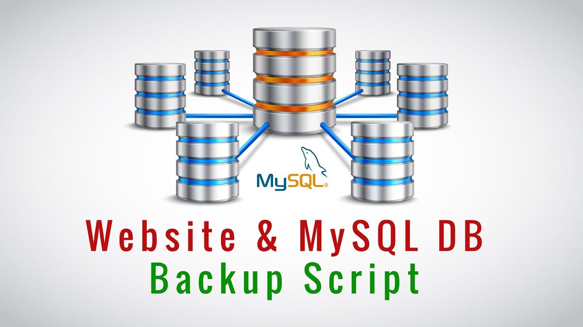Website & MySQL Backup Script Easy Technical Guides for Windows and