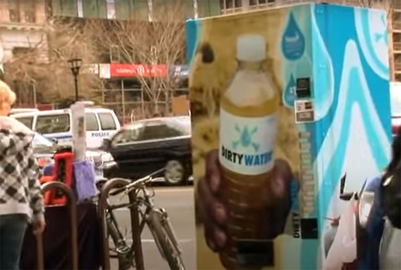 Guerrilla Marketing Example 2 UNICEF “Dirty Water” Campaign Brogan
