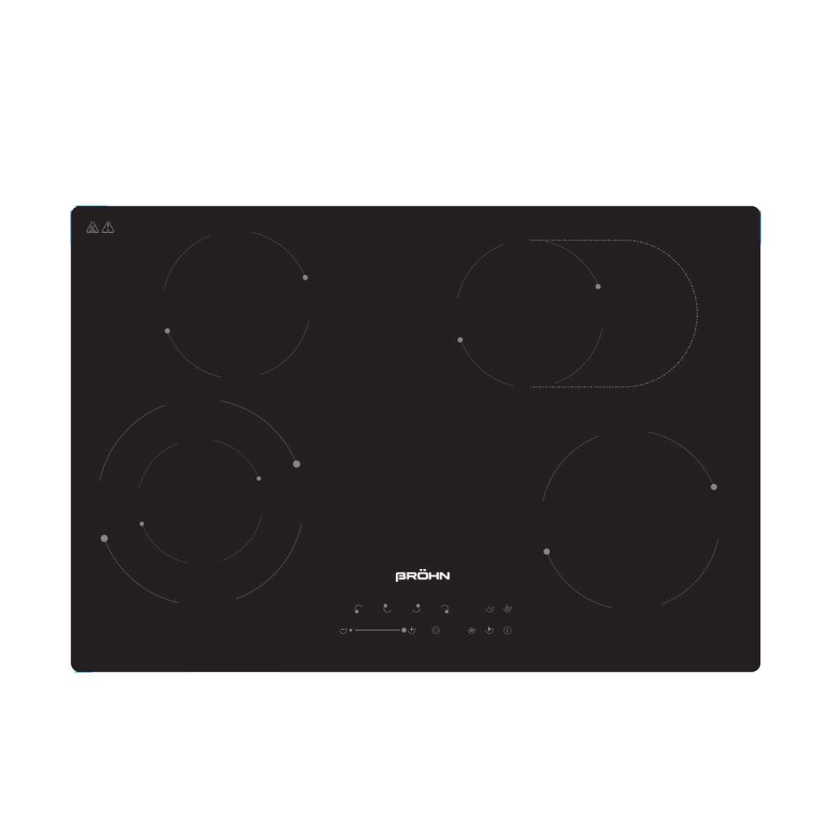 BRCC775 77cm Builtin Ceramic Cooktop BROHN Appliances