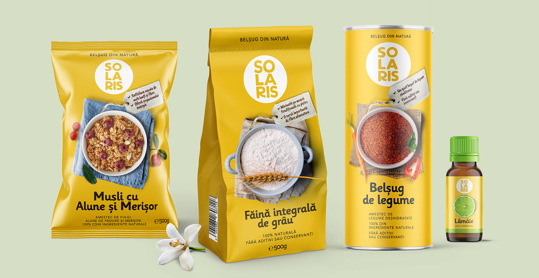 BroHouse Rebranding & New Packaging Design for Solaris