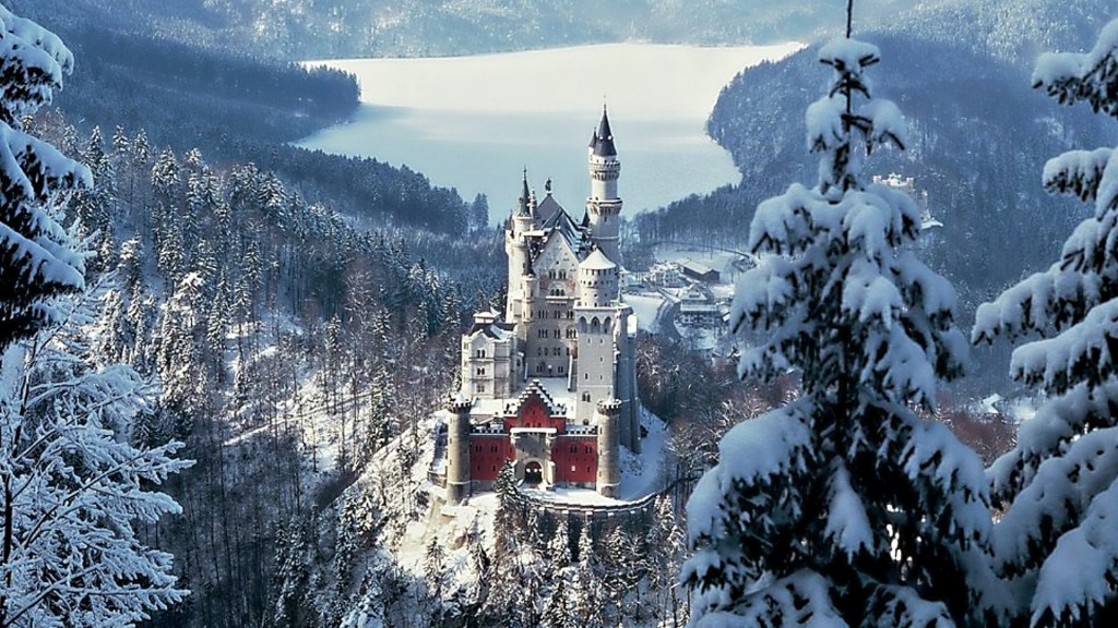 I'd go to this winter castle in a heartbeat