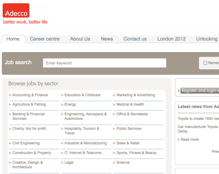 Adecco Jobs UK BrokeinLondon