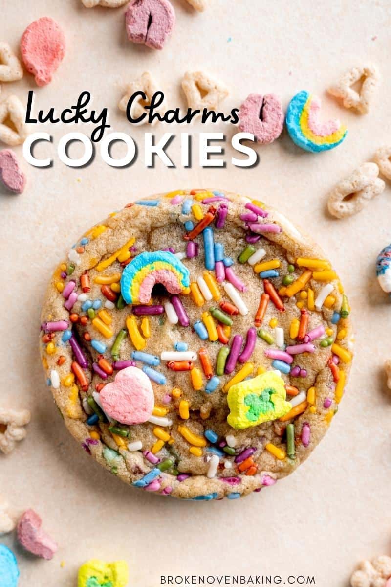 Lucky Charms Cookies Broken Oven Baking