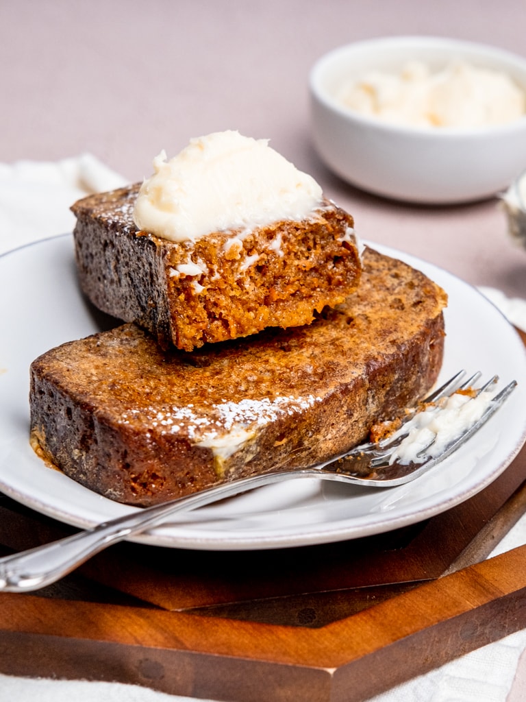 Spiced Carrot Cake French Toast Broken Oven Baking