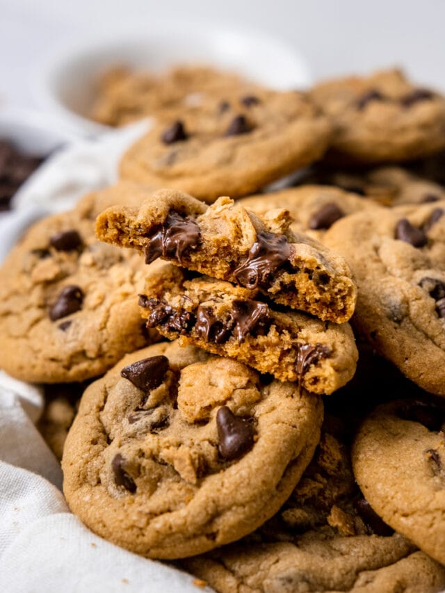 Chocolate Chip Cookie Butter Cookies Broken Oven Baking