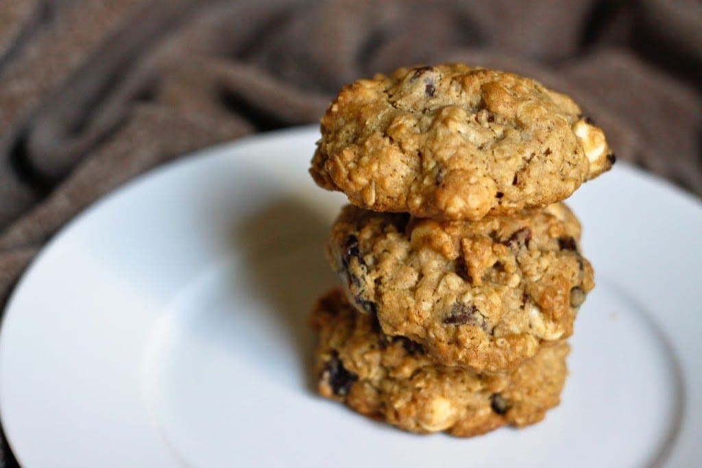 Chocolate Cherry Oatmeal Cookies from LC! Broma Bakery