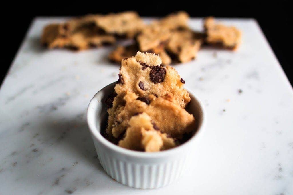 Chocolate chip cookie brittle Broma Bakery