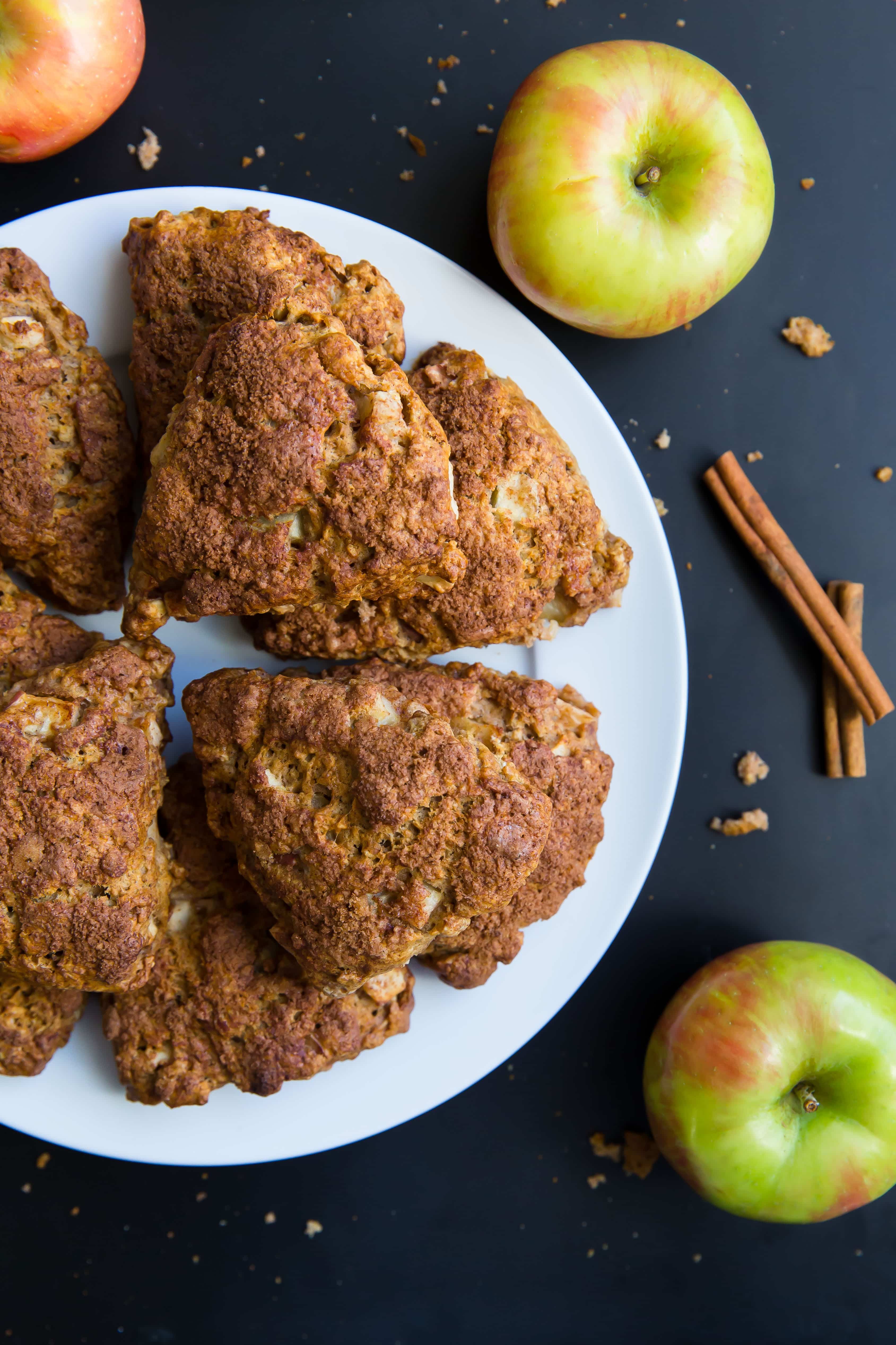Cinnamon Apple Scones Broma Bakery