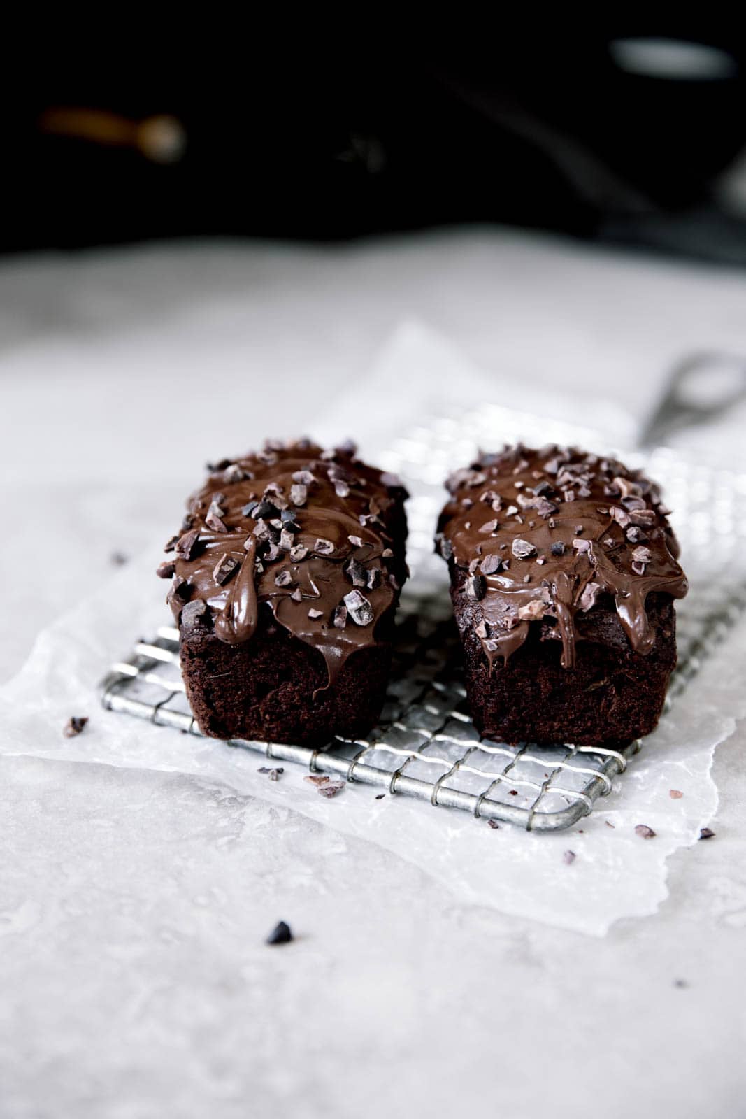 Mini Chocolate Zucchini Breads Broma Bakery