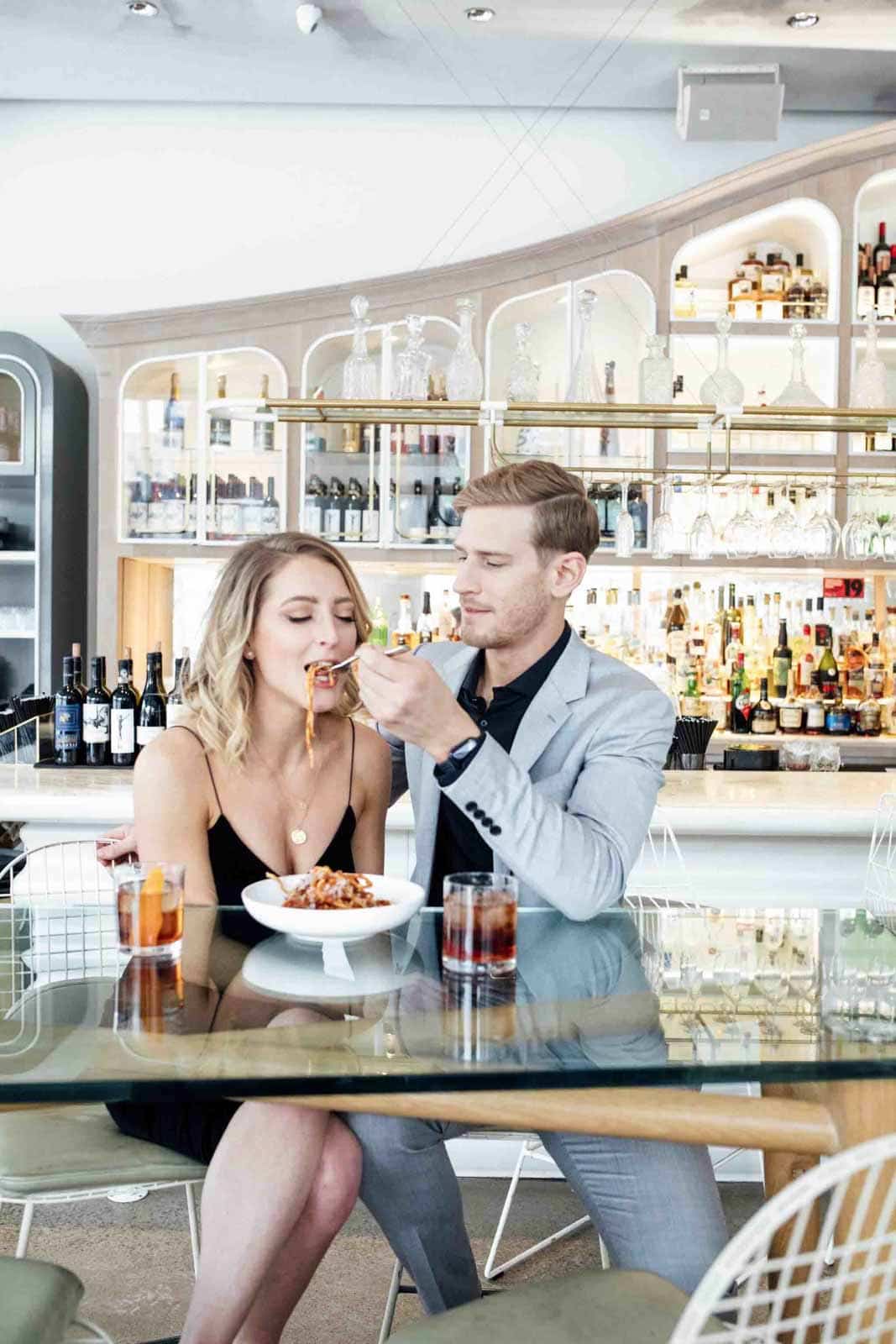 Our Restaurant Engagement Photo Shoot Broma Bakery