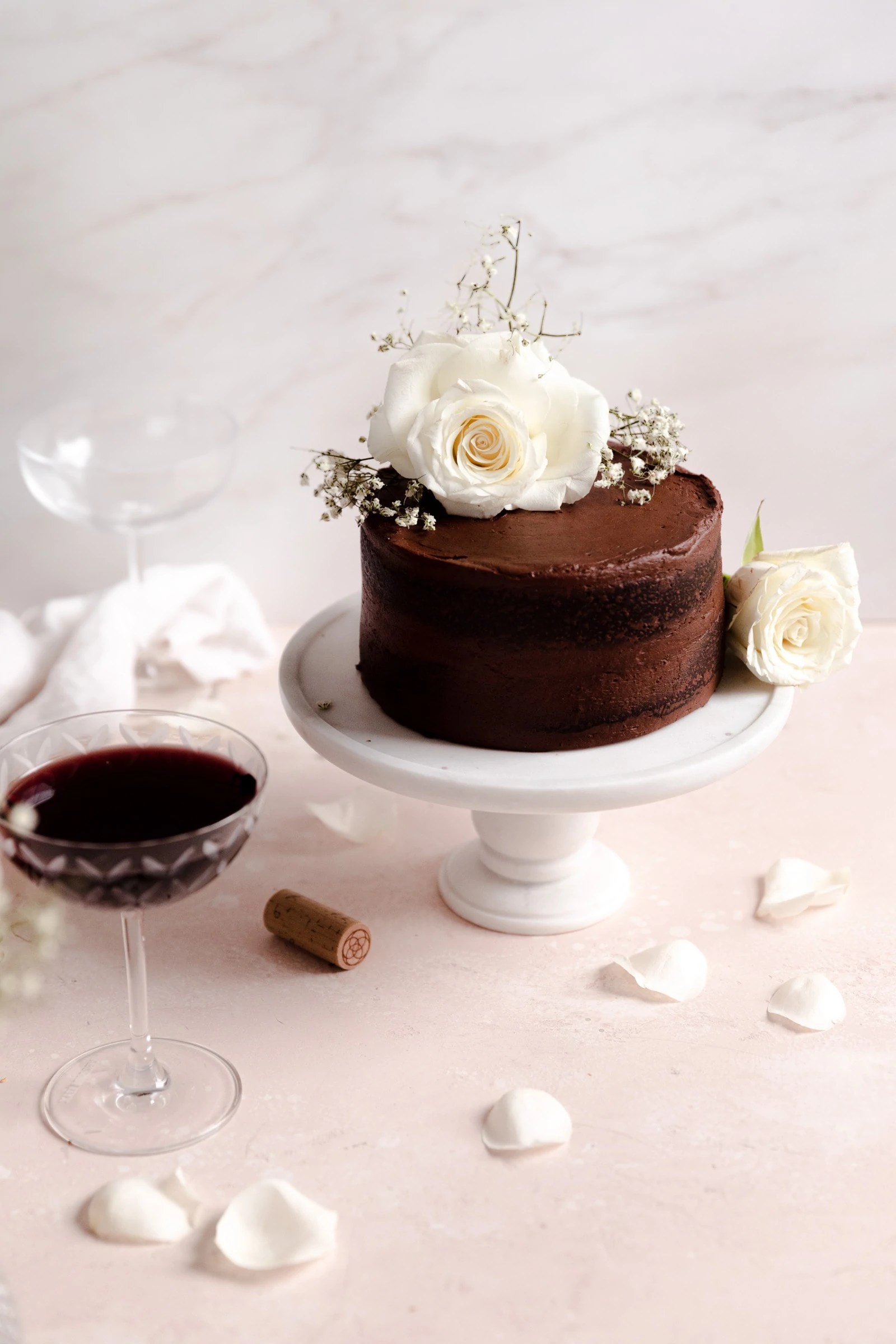 Red Wine Chocolate Cake Broma Bakery