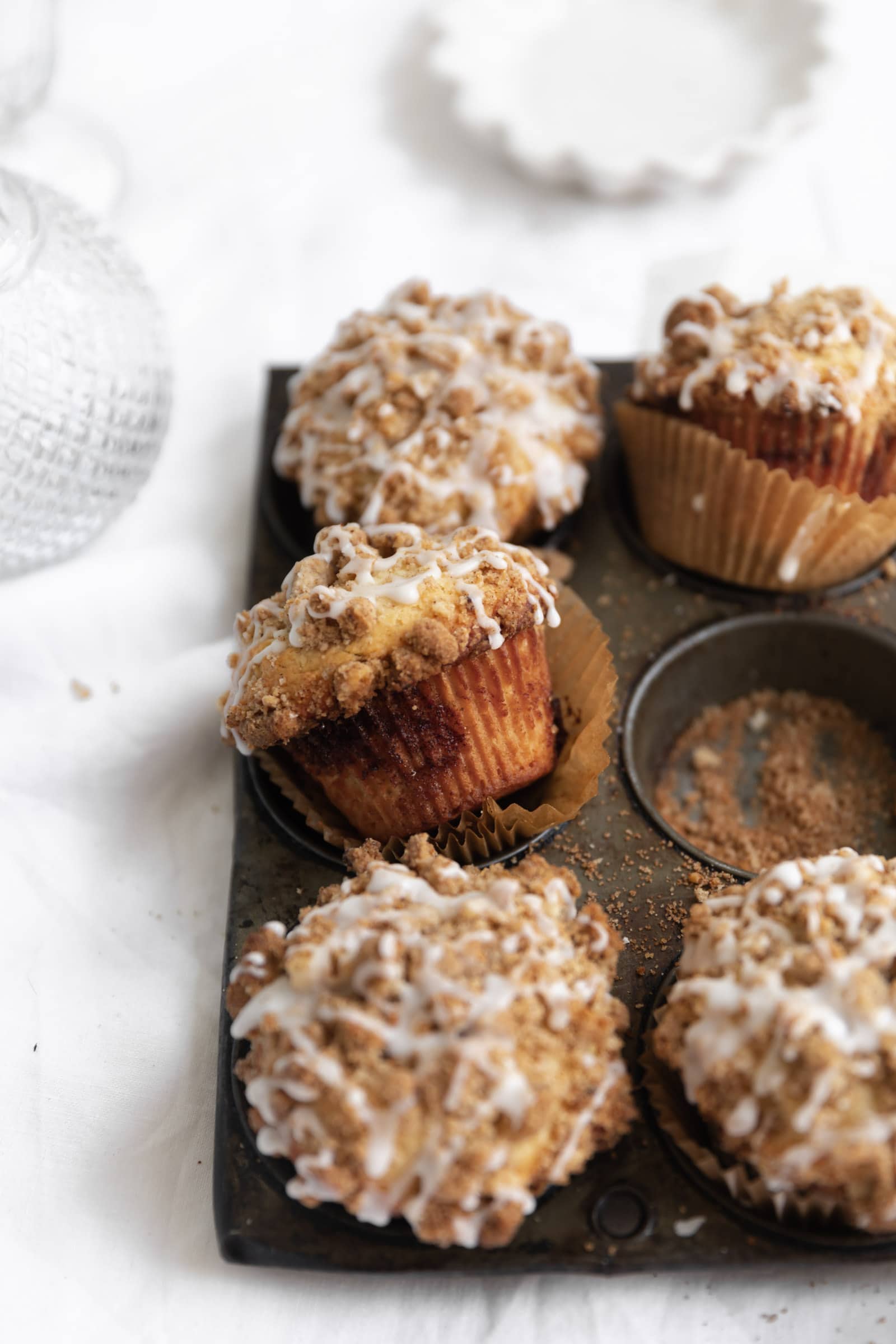Coffee Cake Muffins Broma Bakery