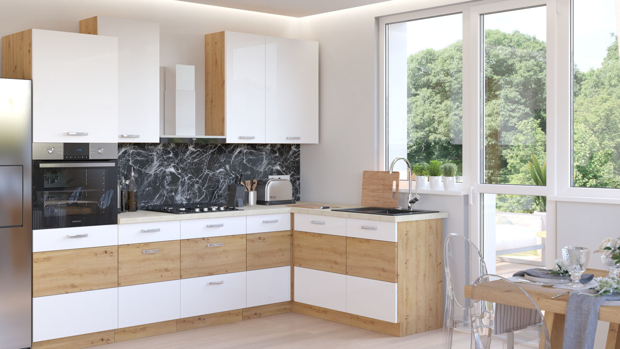 Kuchnia AGATA MEBLE KUCHENNE KUCHNIA ORAZ JADALNIA Sklep BroMARKT.pl