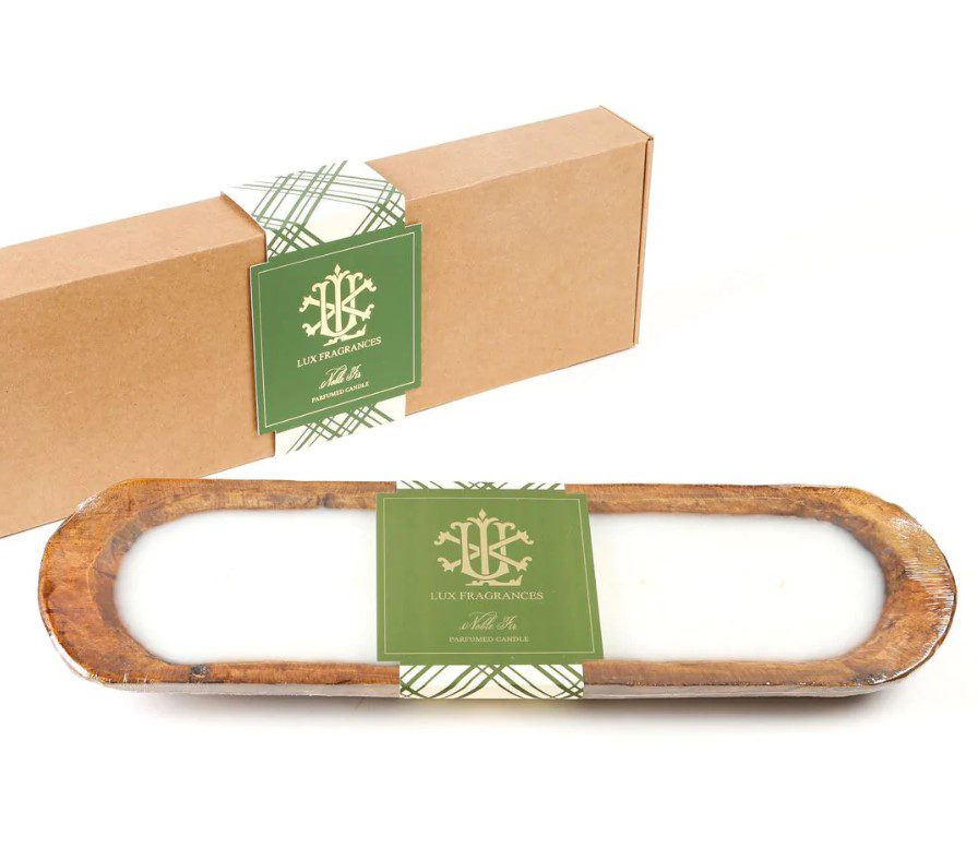 Lux Fragrances Noble Fir 5 Wick Dough Bowl Candle