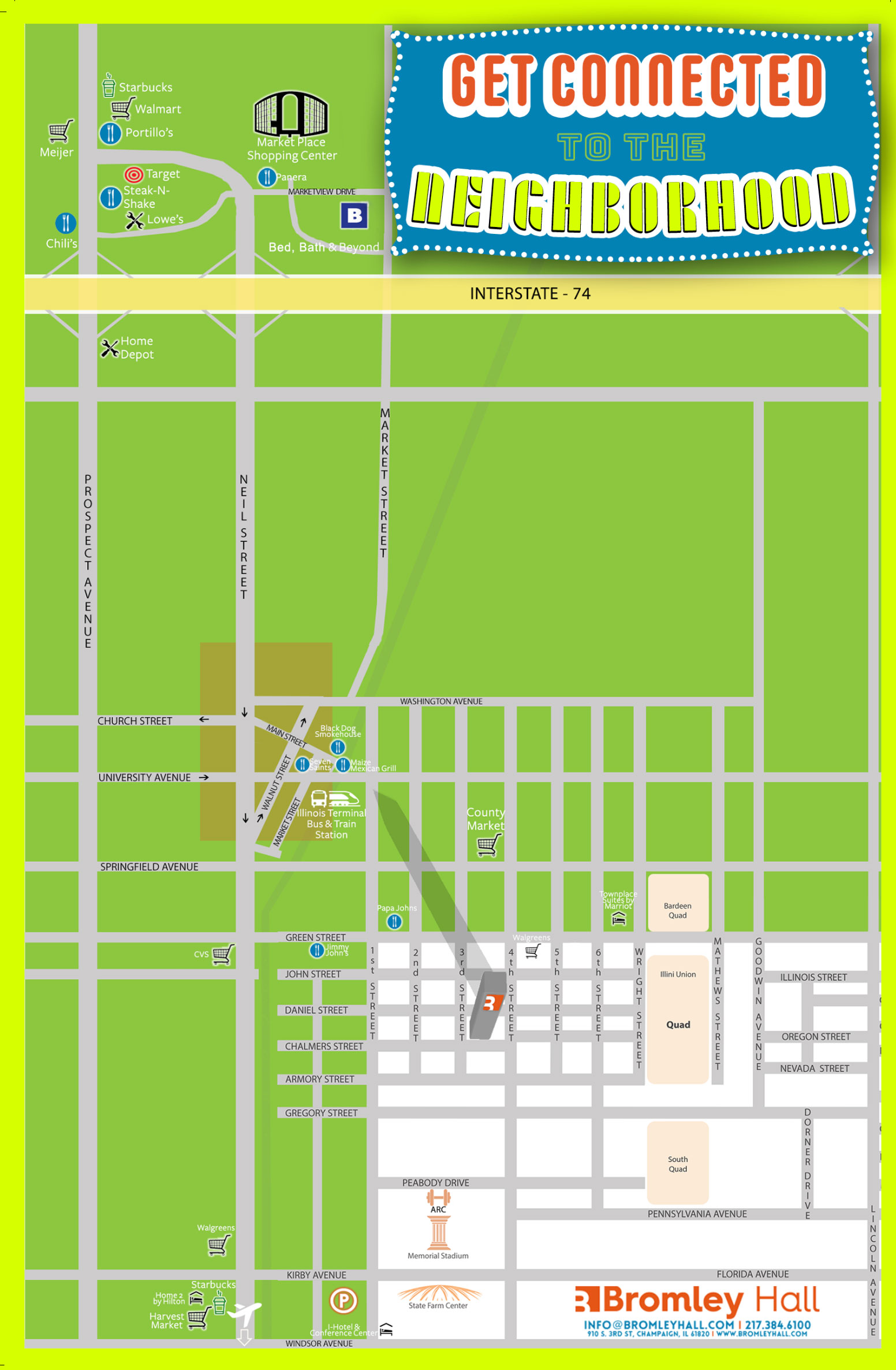 New Illini UIUC Student Housing Bromley Hall