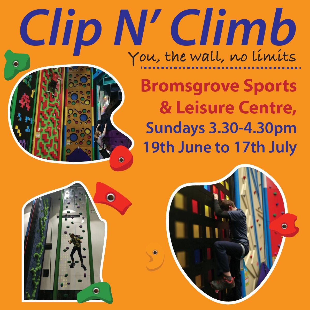 Bromsgrove 'Clip N'Climb' sessions returning to leisure centre next week The Bromsgrove Standard