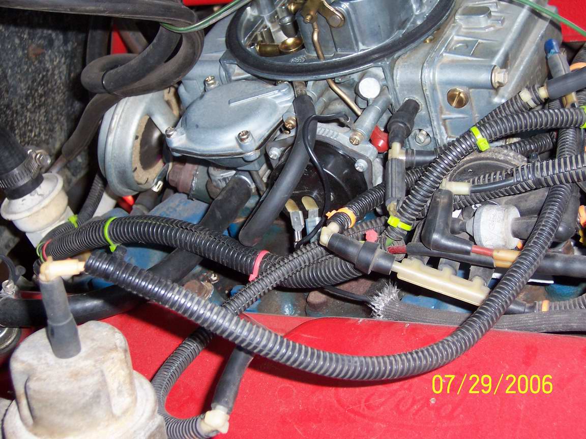 carb vacuum ports 8096 Ford Bronco Tech Support 6696 Ford Broncos