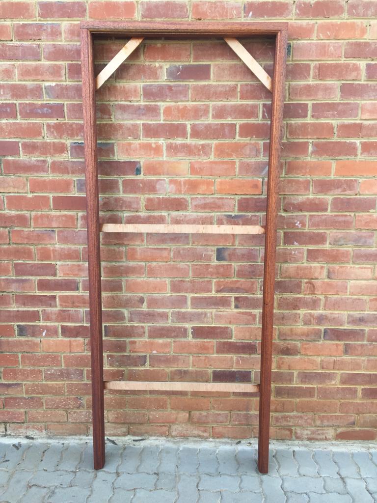 Meranti Std 877 x 2100mm Door Frame Bron Joineries