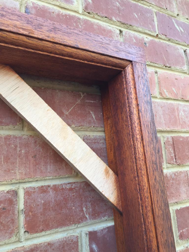 Meranti Std 877 x 2100mm Door Frame Bron Joineries