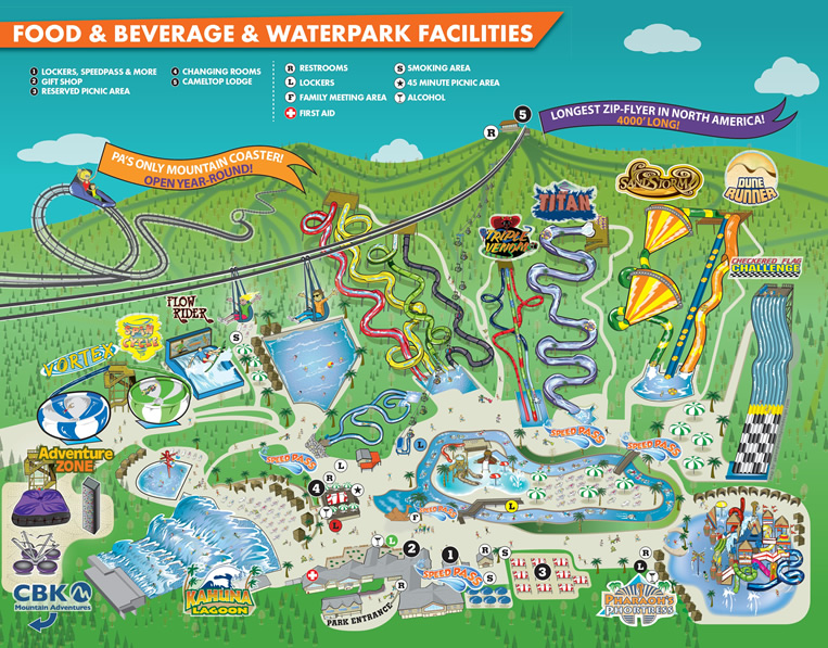 Family time in the Poconos Camelbeach Waterpark