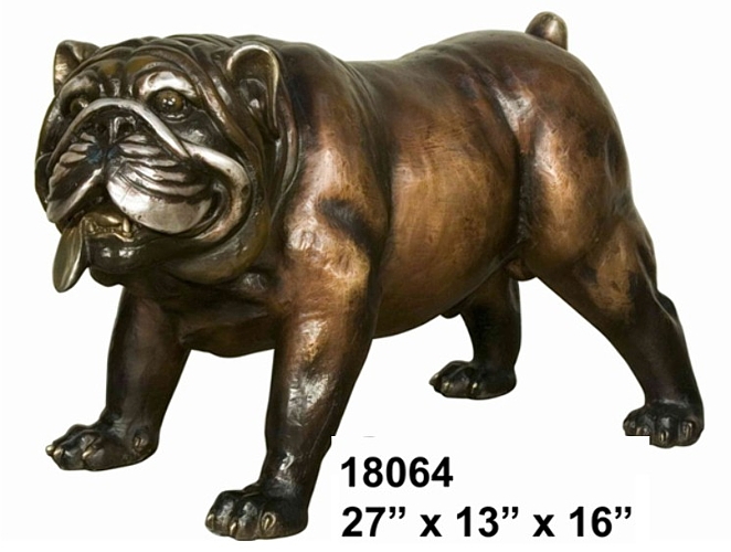 Bronze Bulldog Mascot Statue (Last Year’s Price)