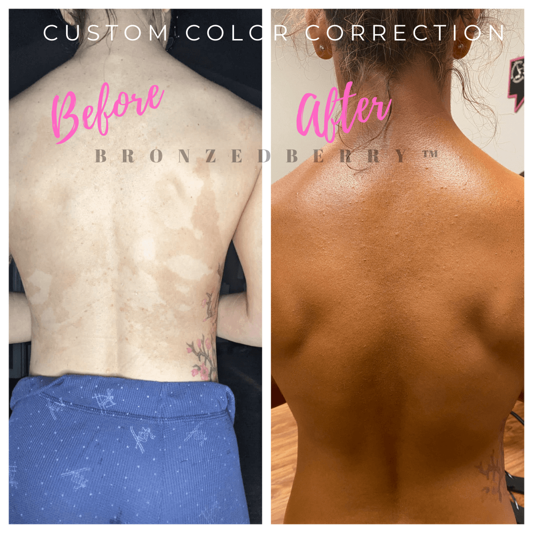 FREDERICKSBURG VA SPRAY TAN STUDIO BEAUTY BAR BronzedBerry Spray