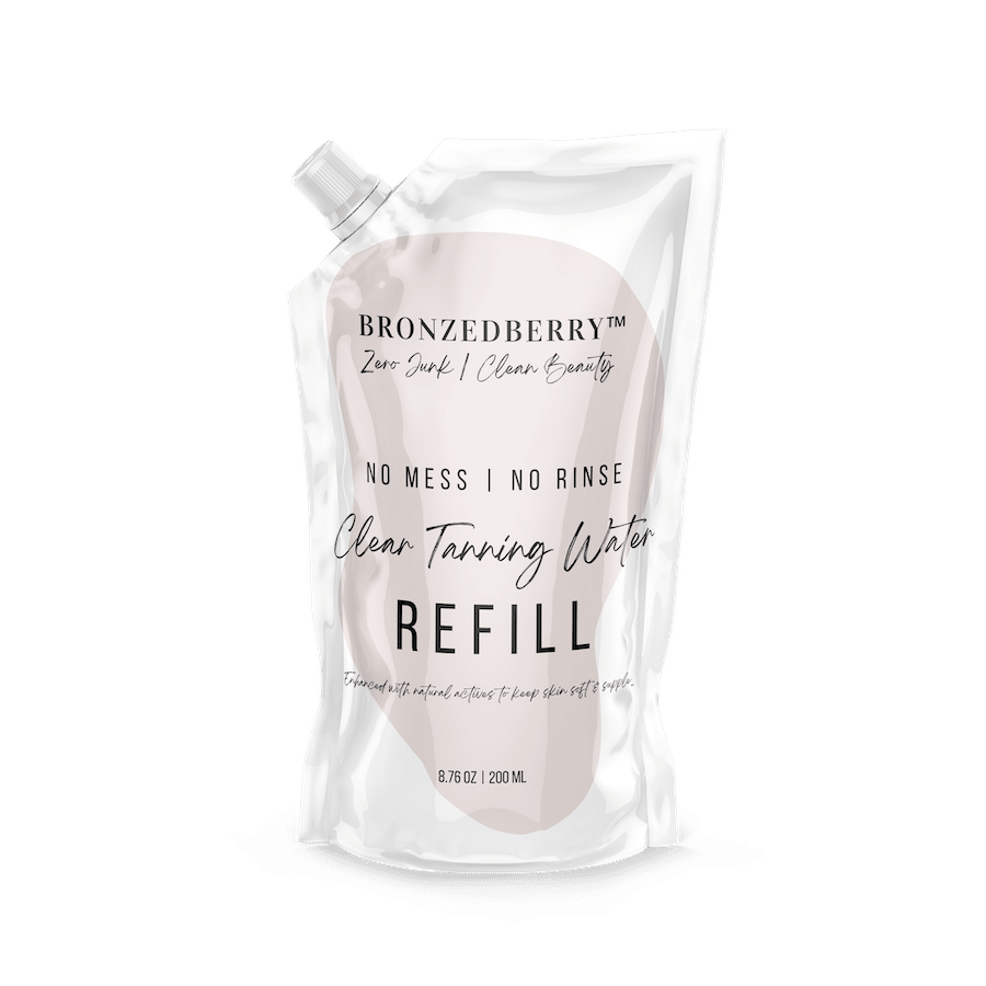 Clear Sunless Tanning Solution Refill BRONZEDBERRY™