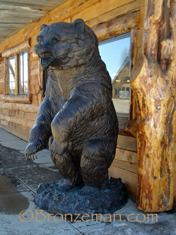 Grizzly Bear Statues