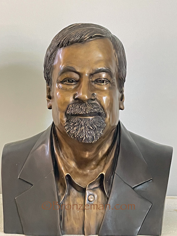 John Richardson Bust Bronzeman