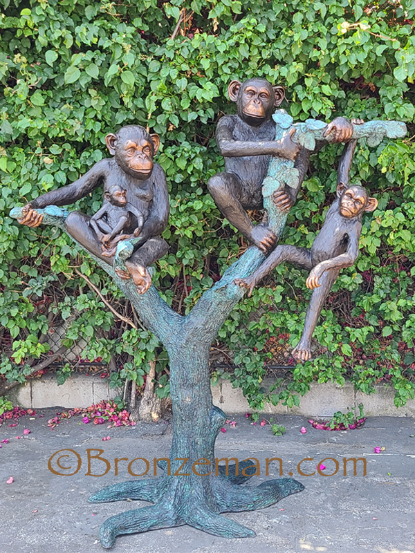 Hanging Around Bronzeman