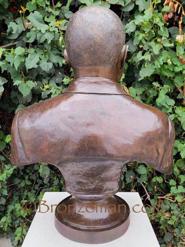Todd Wanek Bust Bronzeman