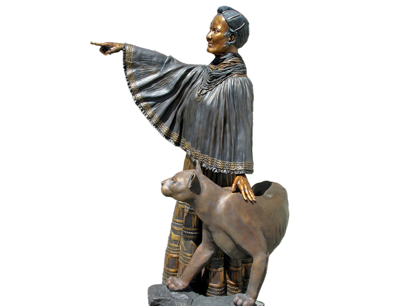 Miniature Bronze Statues Bronze by Cooley