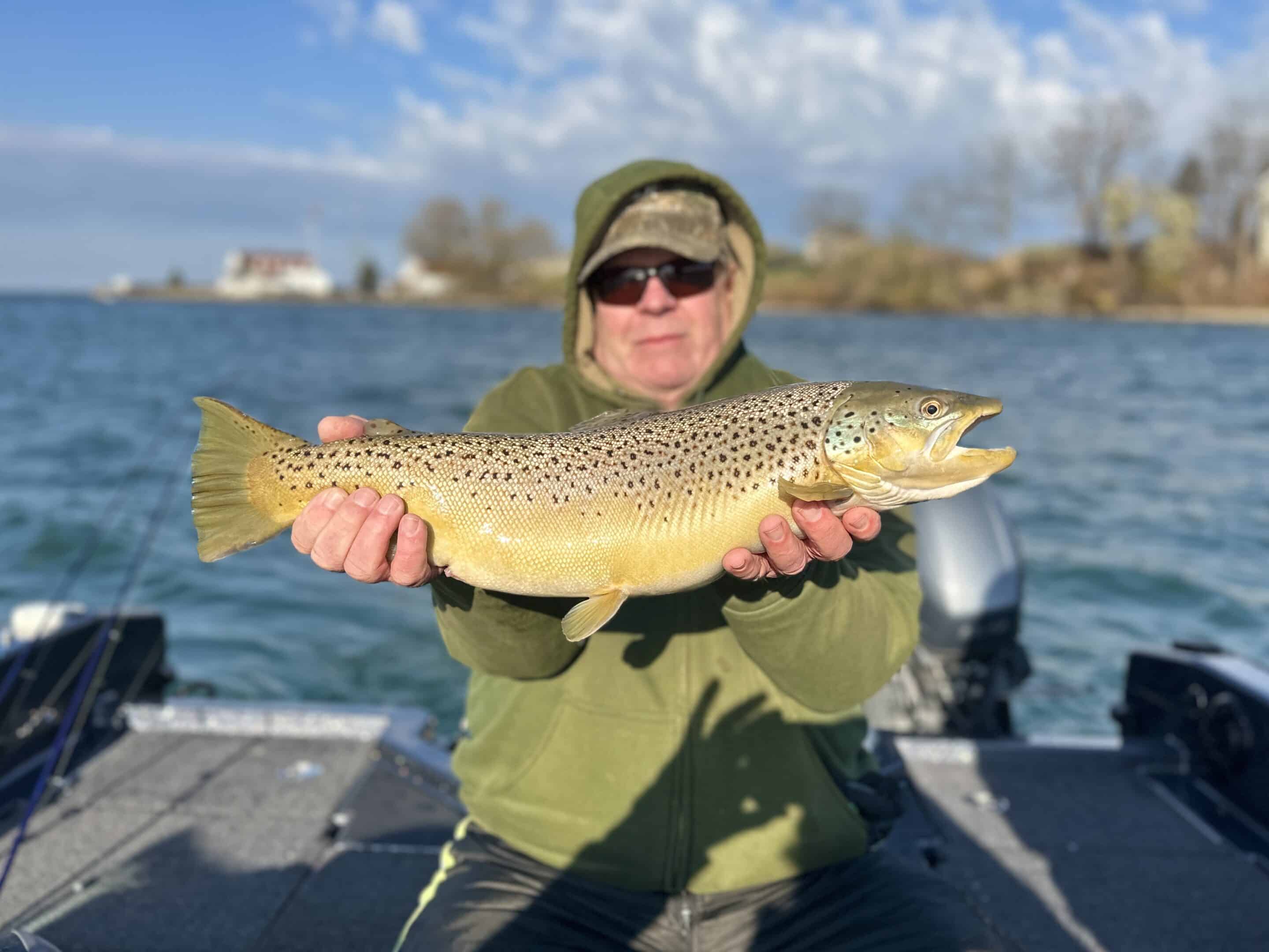 Lake Ontario Brown Trout Fishing Charters Brookdog Fishing Co.