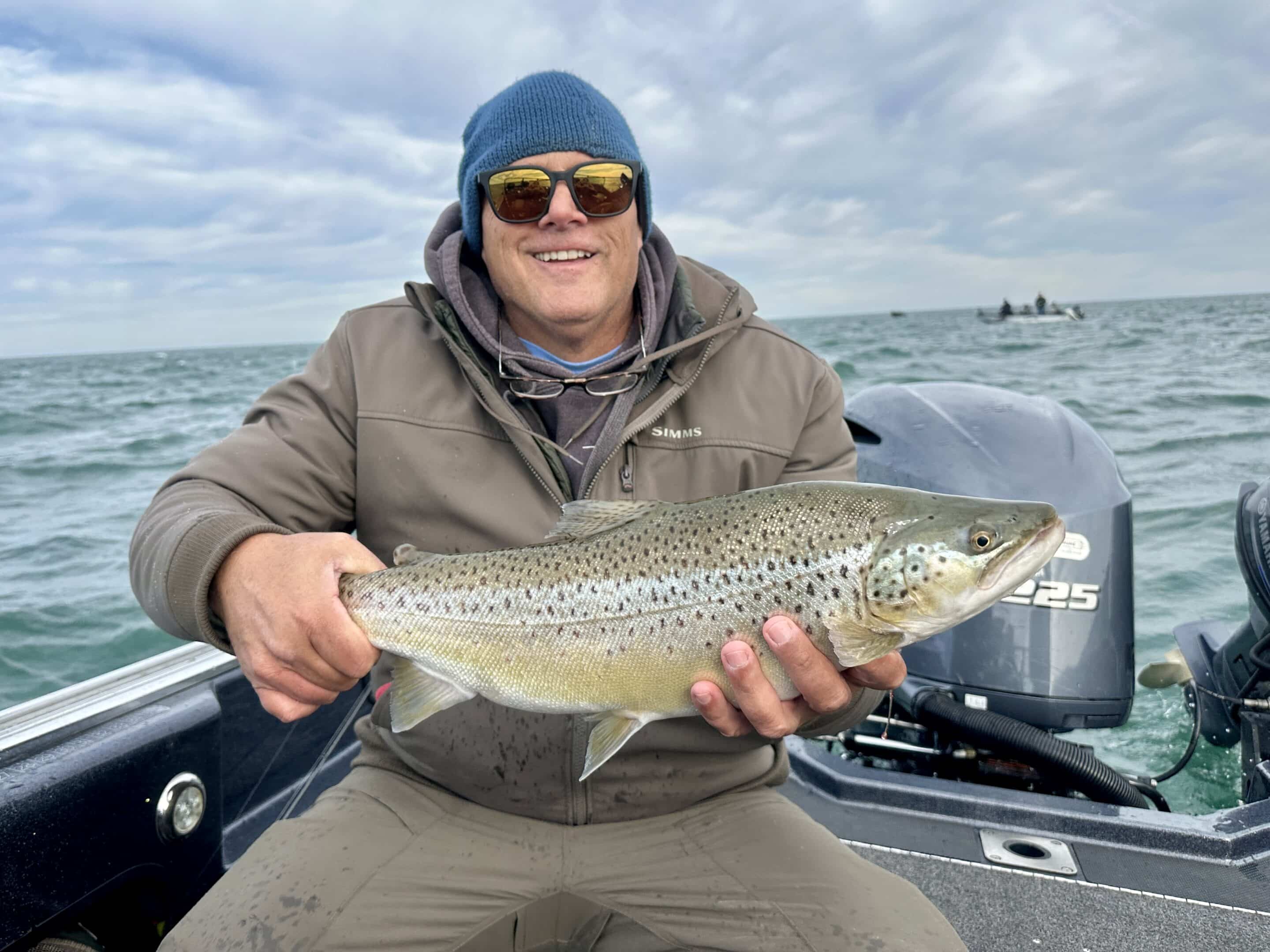 Lake Ontario Brown Trout Fishing Charters Brookdog Fishing Co.
