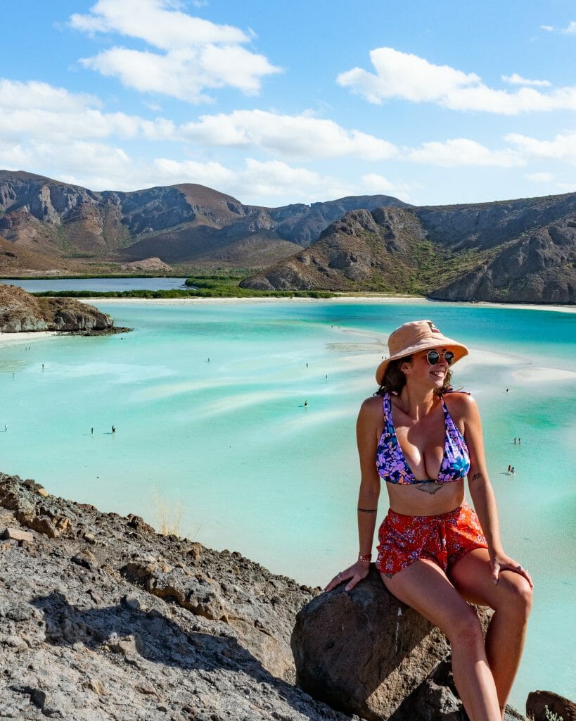 La Paz Balandra Beach Baja California Sur Mexico vanlife