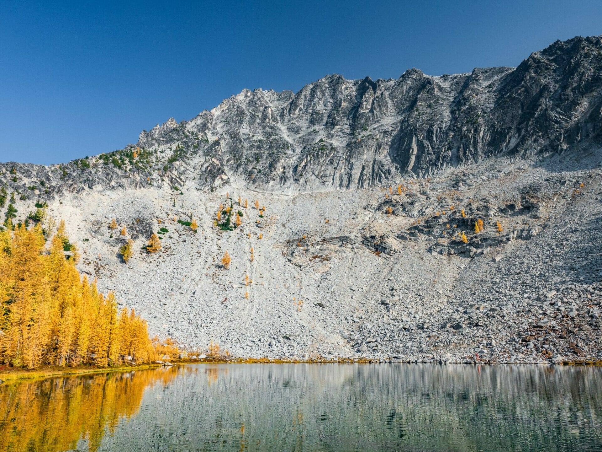 Lake Chelan Summit Trail hike golden larch Stehekin