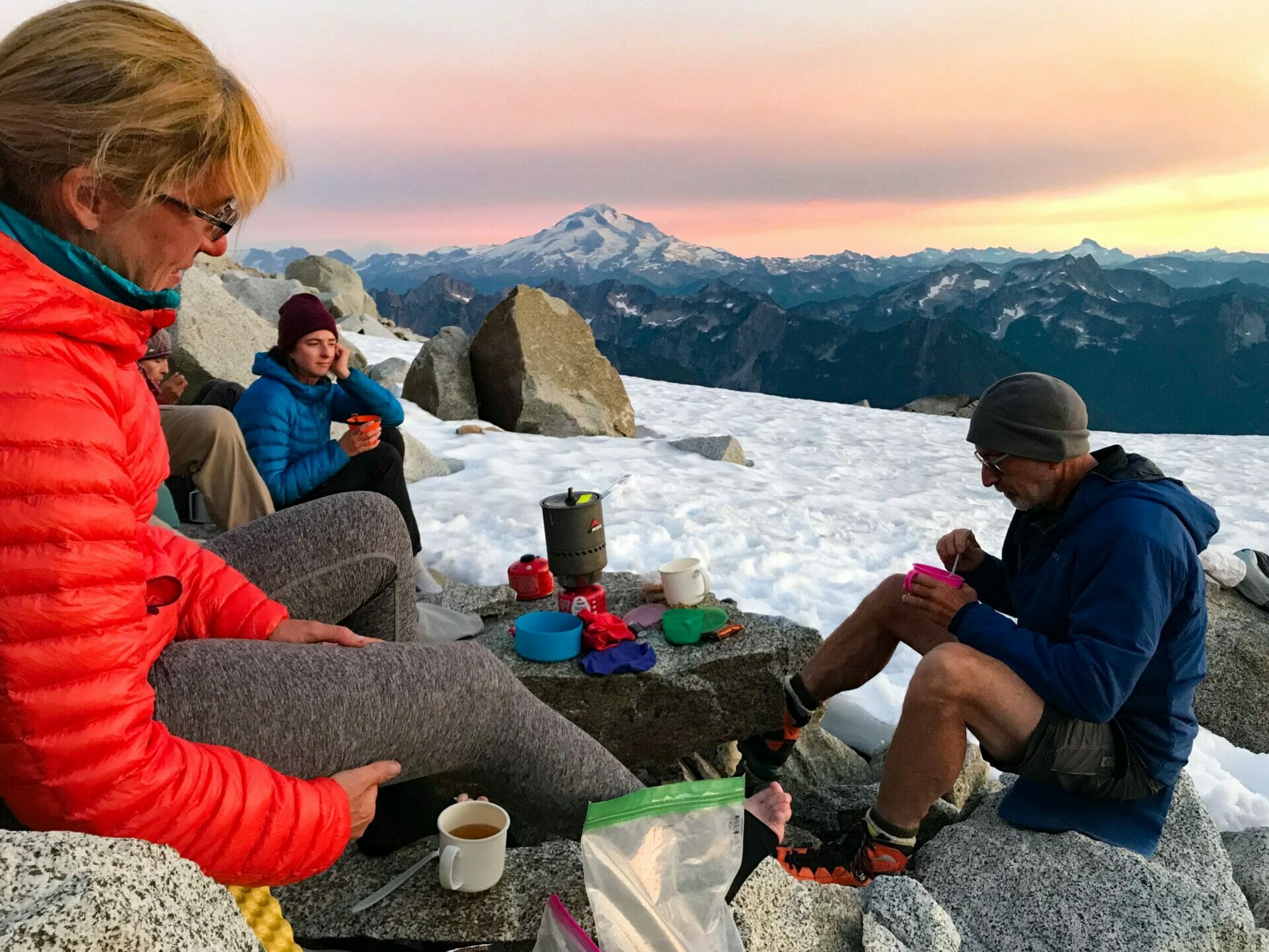 Ptarmigan Traverse North Cascades Glacier Peak mountaineering