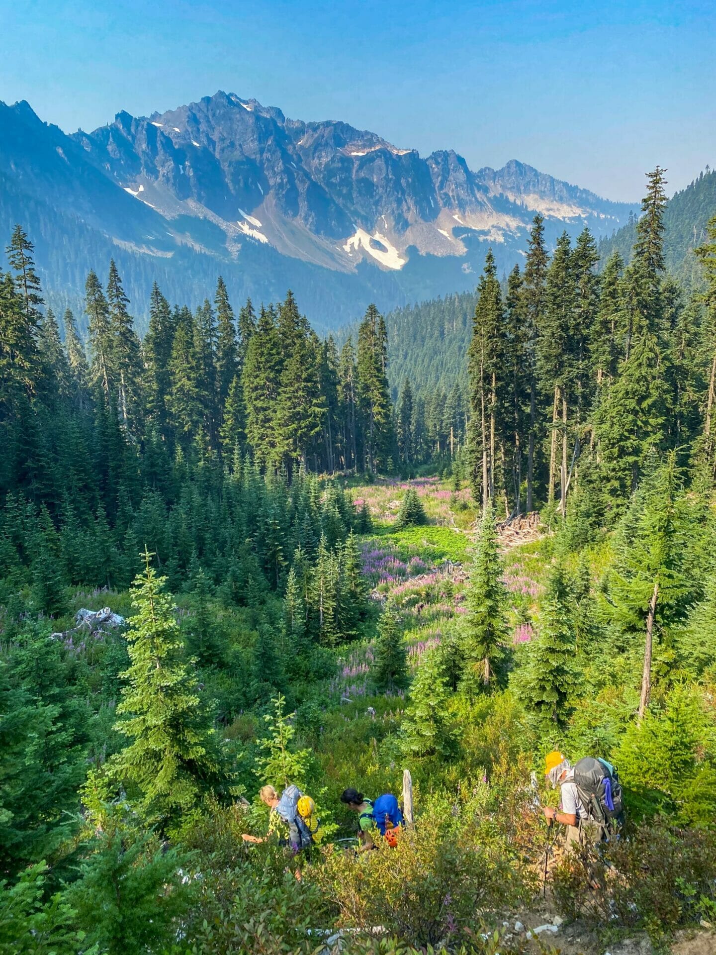 Ptarmigan Traverse North Cascades Glacier Peak mountaineering