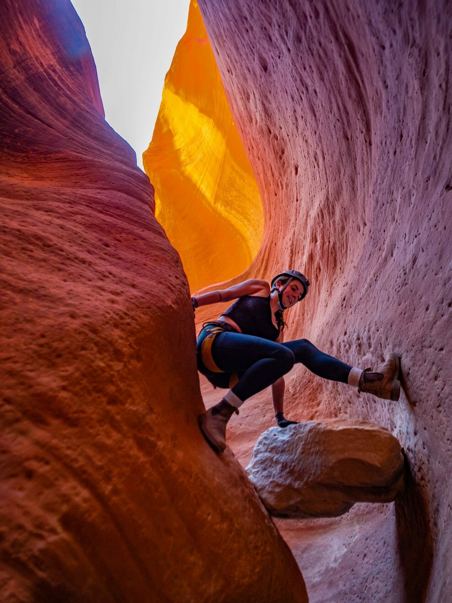 Canyoneering tour East Zion Experiences Utah Ladder Canyon