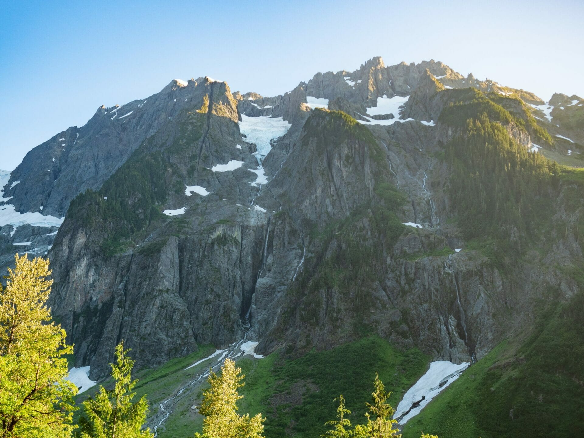 Sahale Arm Buckner Boston Basin North Cascades National Park hike climb