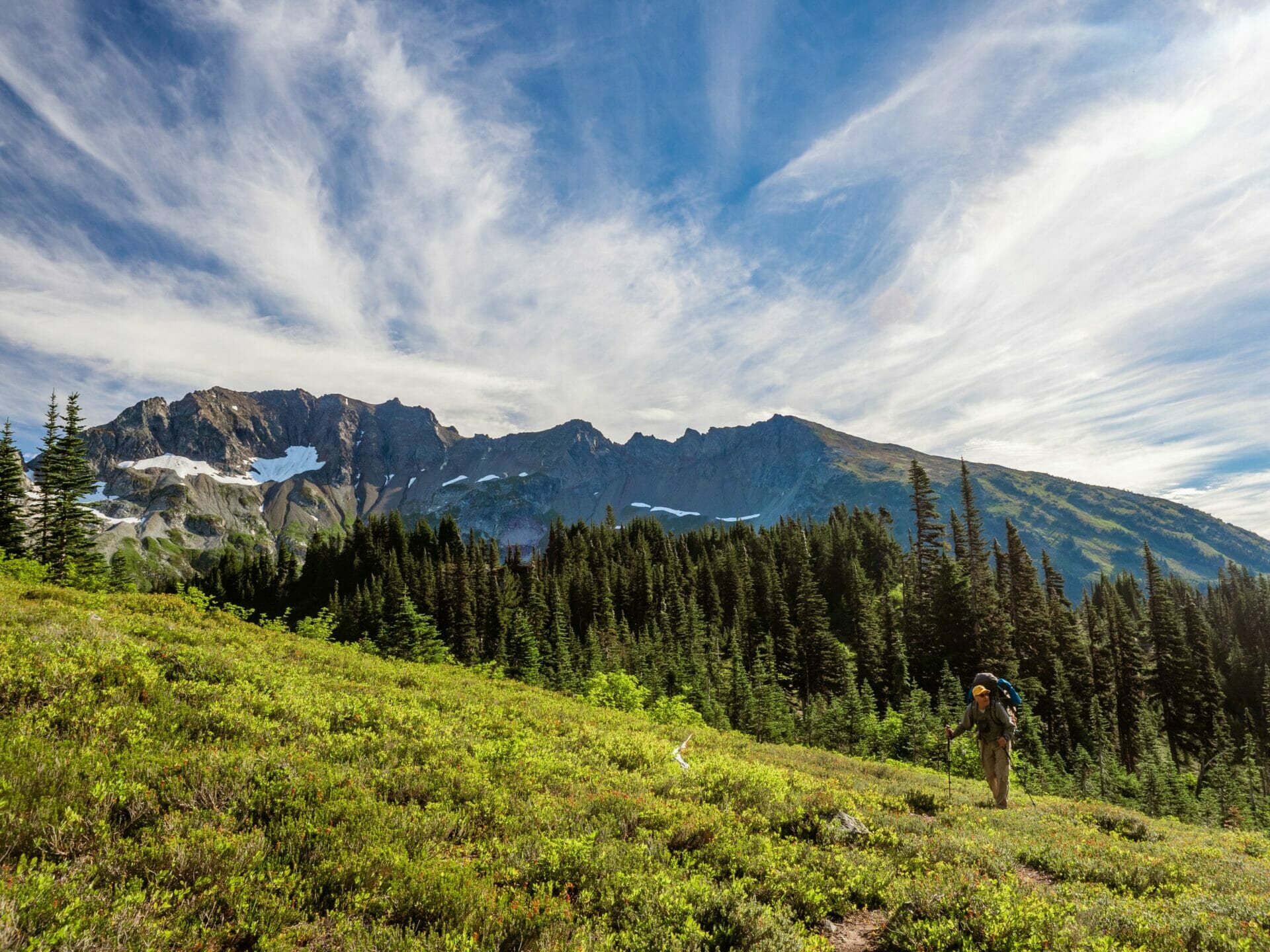 Ptarmigan Traverse North Cascades Glacier Peak mountaineering