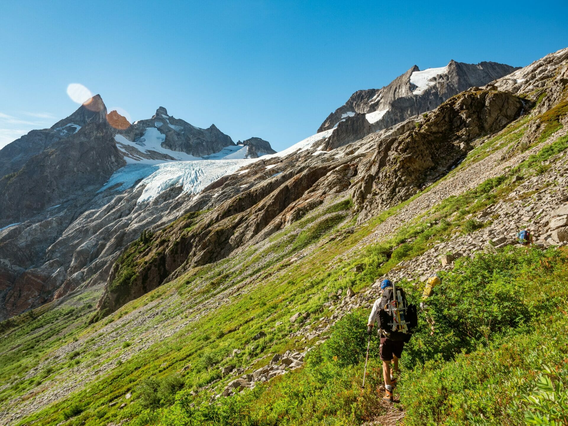 Ptarmigan Traverse North Cascades Glacier Peak mountaineering