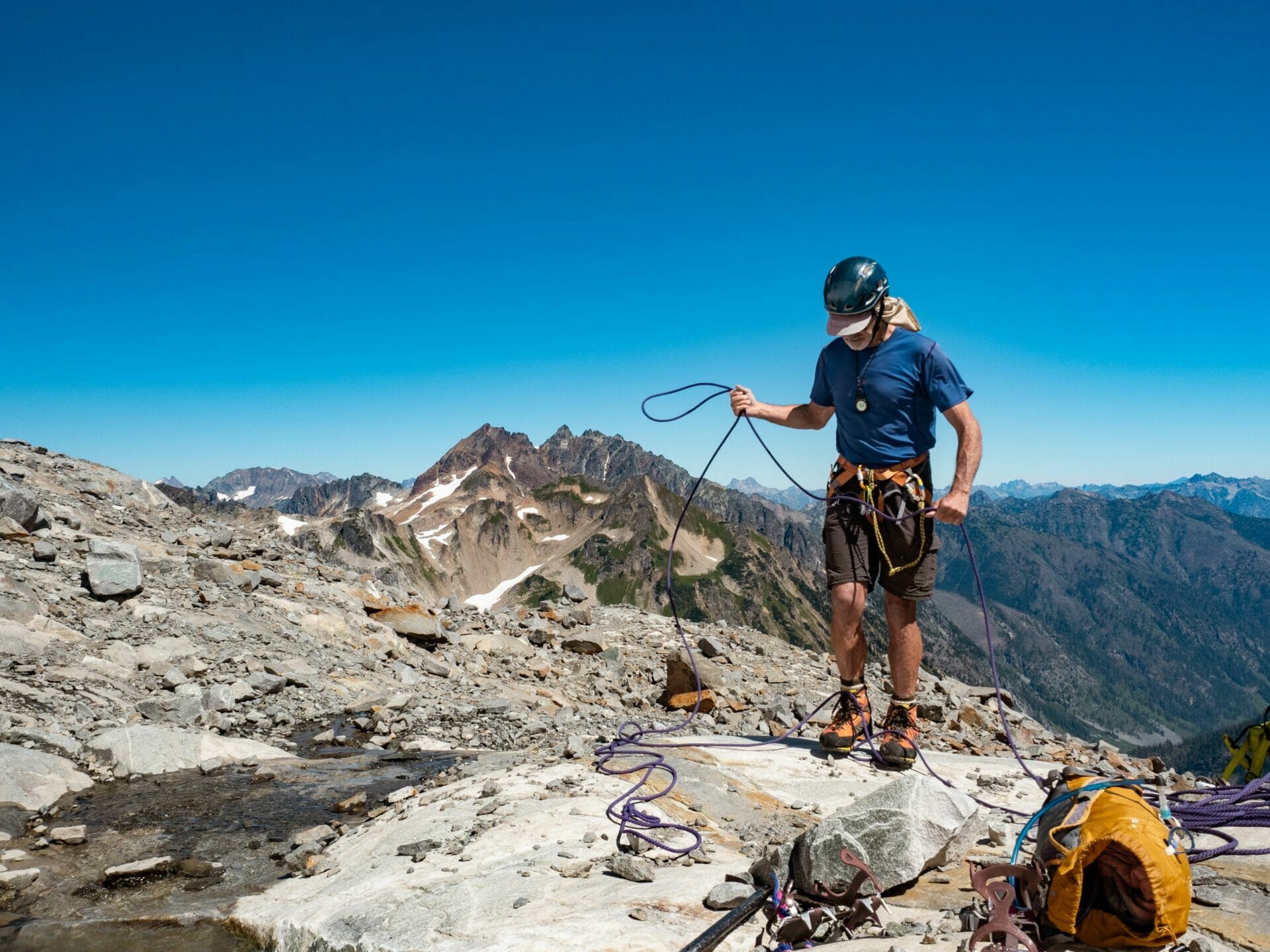 Ptarmigan Traverse North Cascades Glacier Peak mountaineering